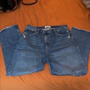 Abercrombie & Fitch Blue High Rise Jeans *CURVE LOVE*